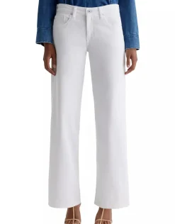 Adria Low-Rise Wide Leg Jeans