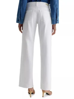 Adria Low-Rise Wide Leg Jeans