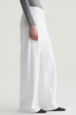 Adria Low-Rise Wide Leg Jeans