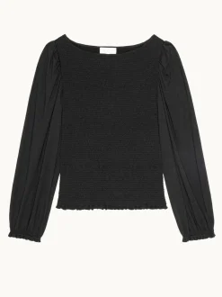 Aidan Smocked Blouse