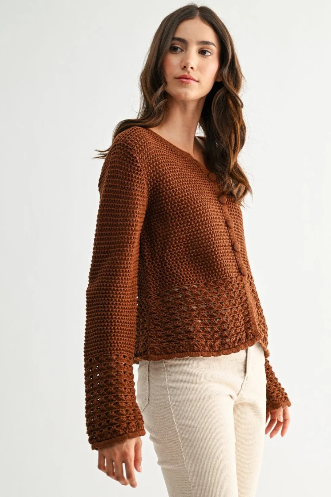 Amanda Crochet Cardigan