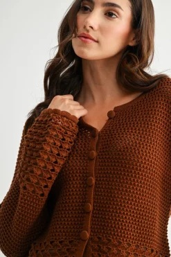 Amanda Crochet Cardigan