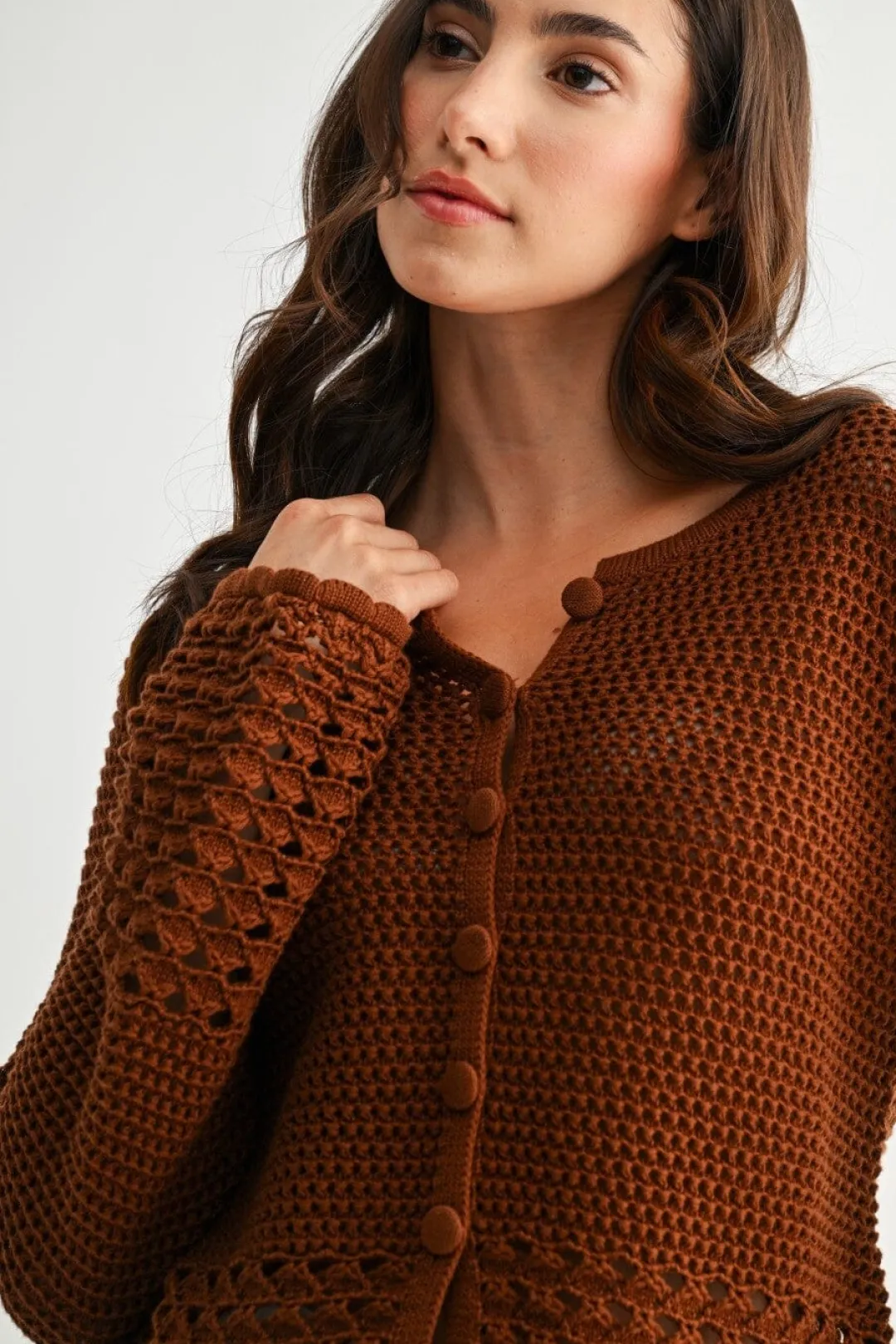 Amanda Crochet Cardigan