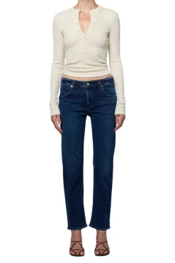 Anissa Low Rise Straight Jeans