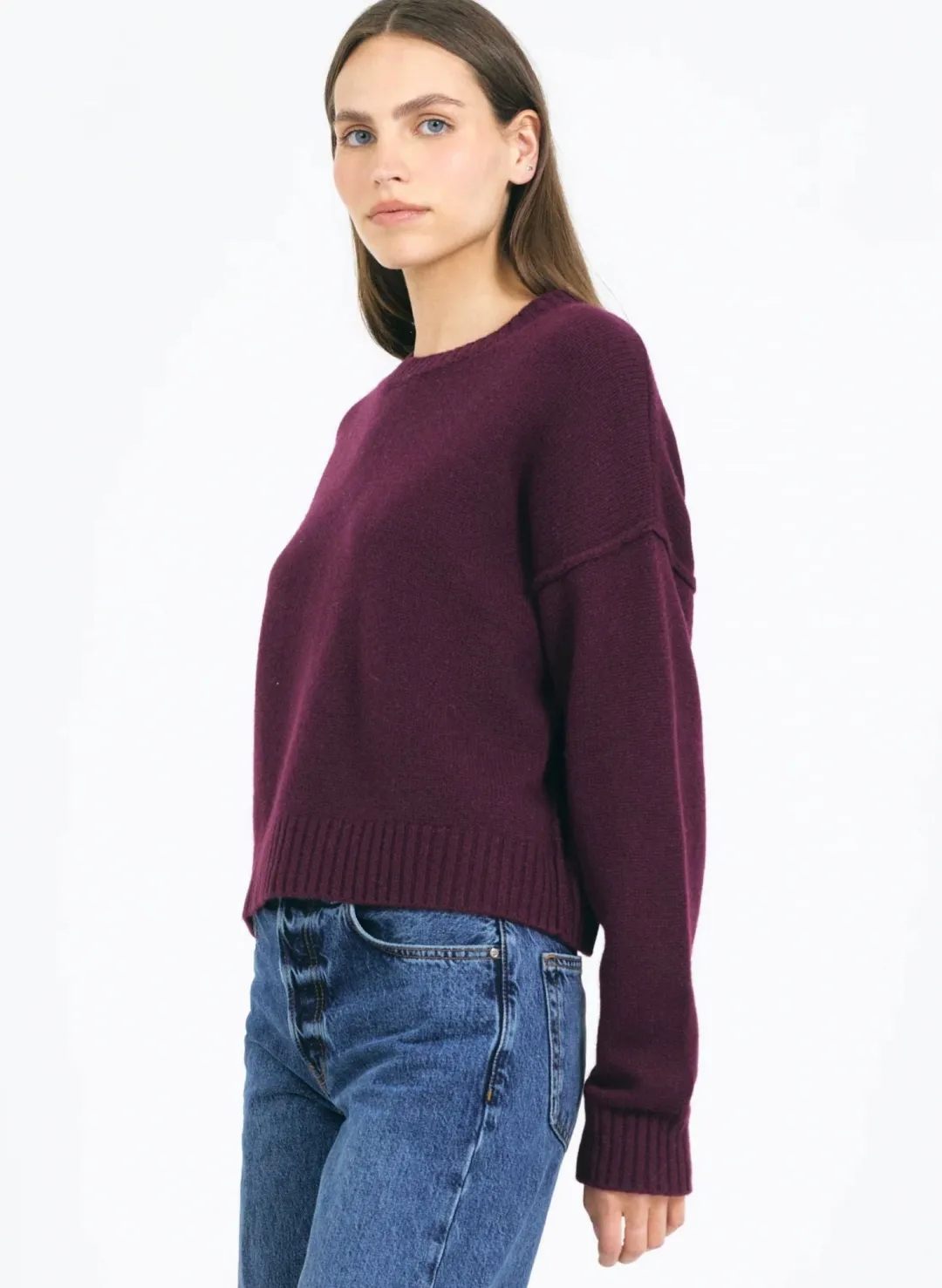 Annika Cashmere Crewneck