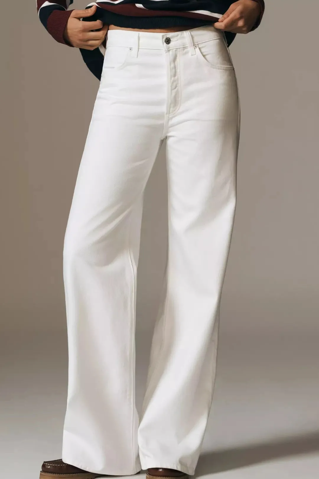 Annina 30" Jeans in Soft White