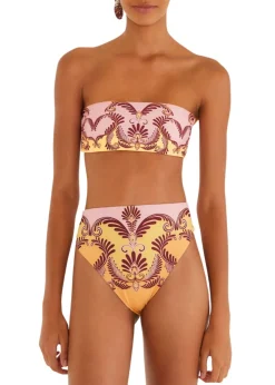 Arabesc Bandeau Bikini Top
