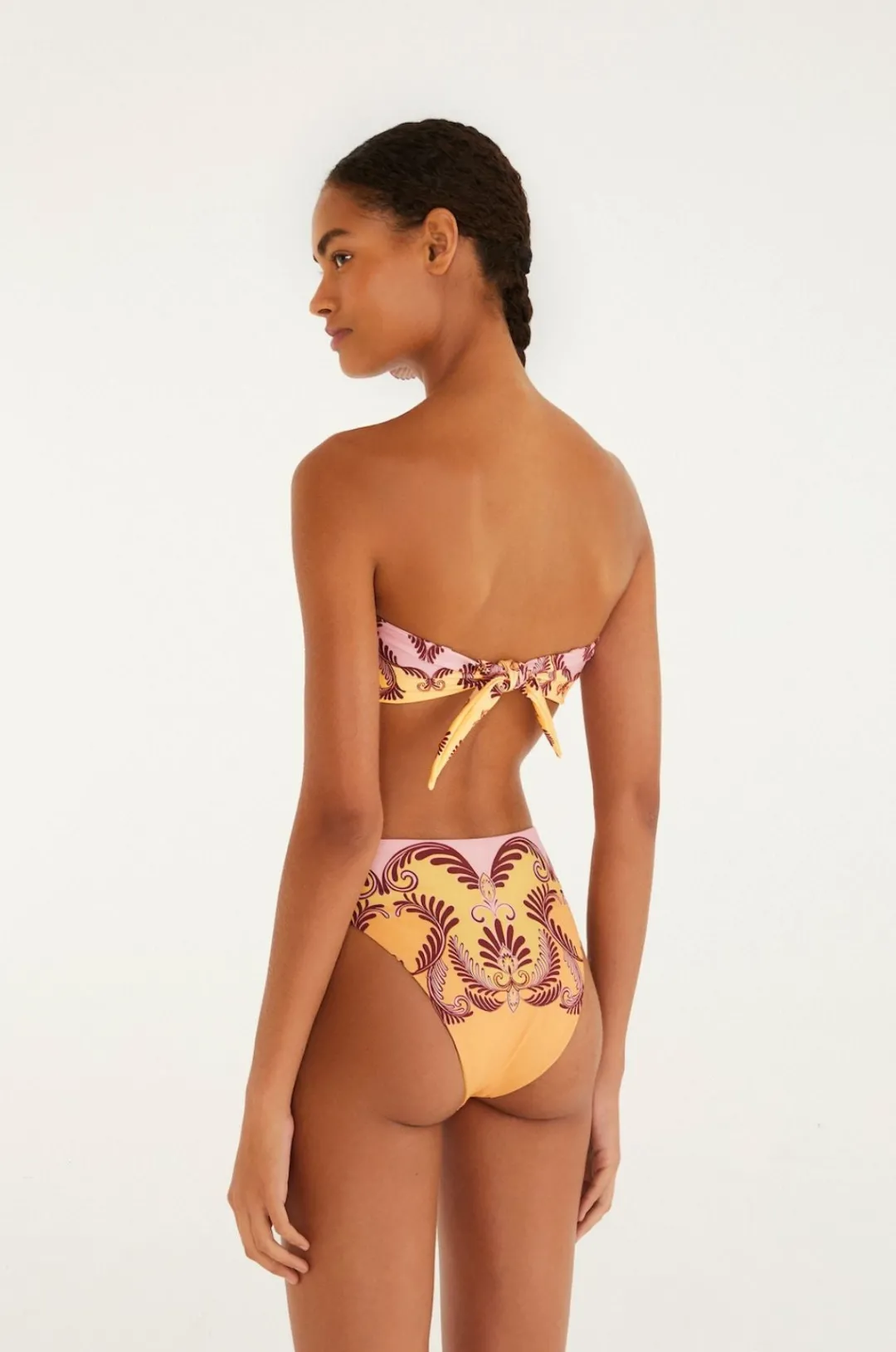 Arabesc Bandeau Bikini Top