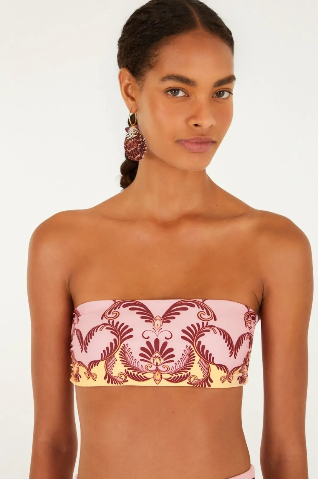 Arabesc Bandeau Bikini Top