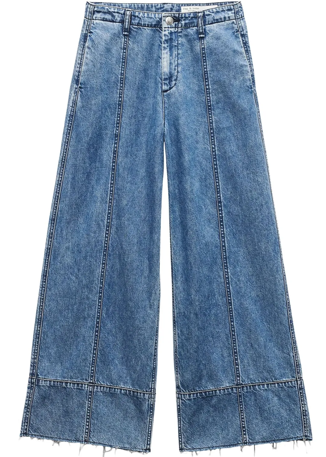 Arianna Cropped Palazzo Jeans