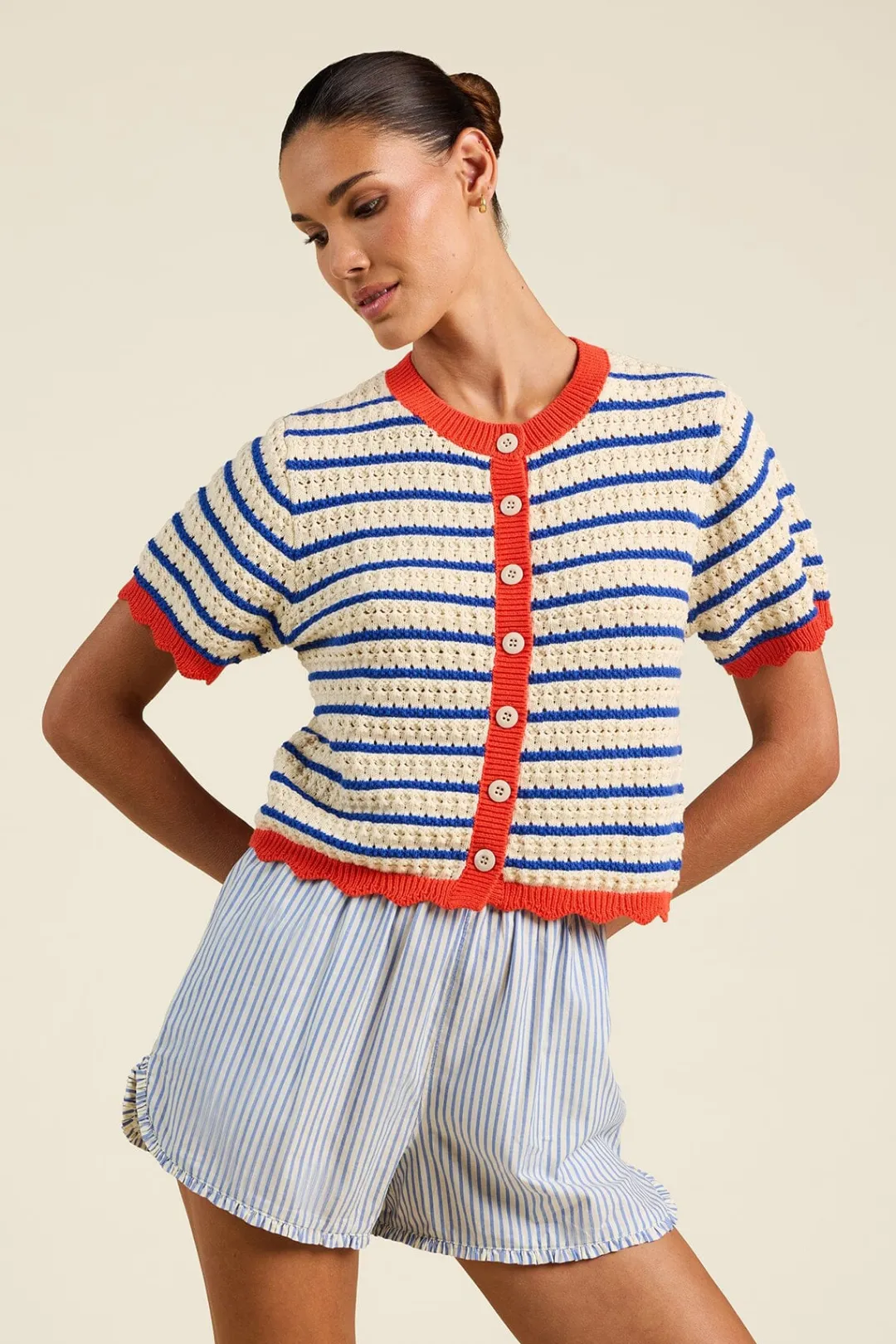 Aurora Short Sleeve Cardigan