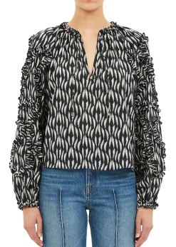 Azrou Long Sleeve Blouse