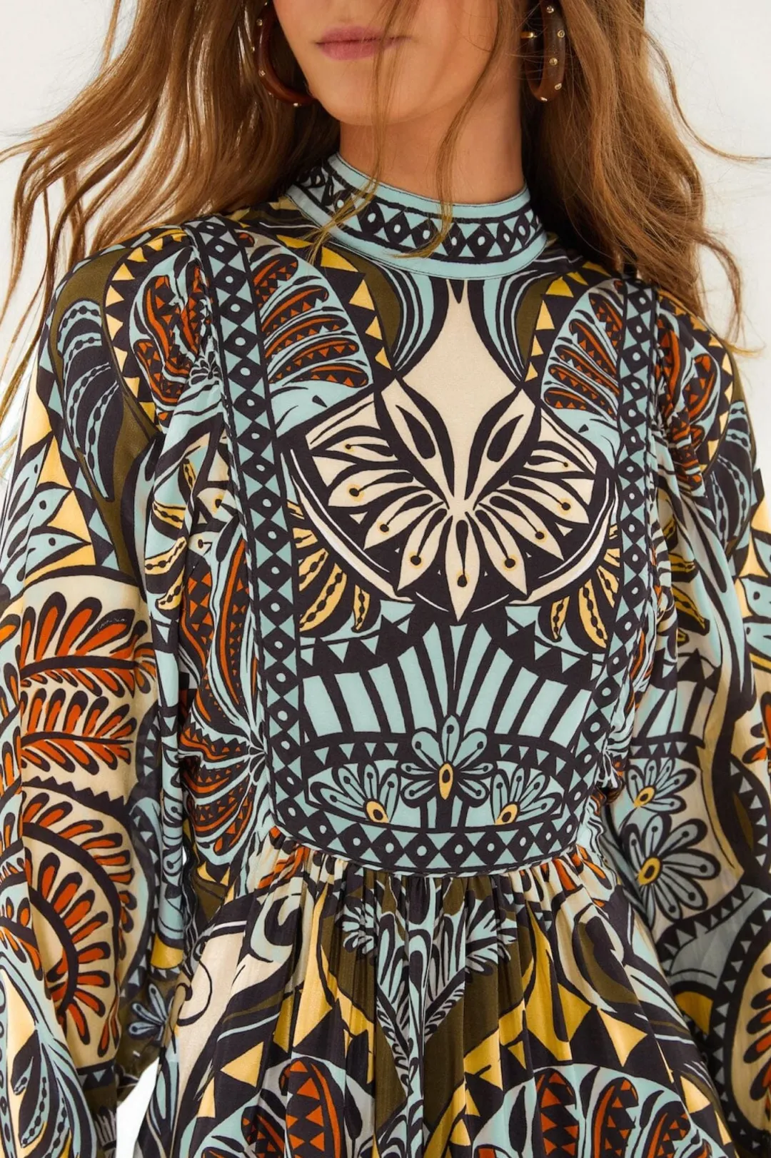 Balamana Multicolor Mini Dress