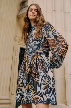 Balamana Multicolor Mini Dress