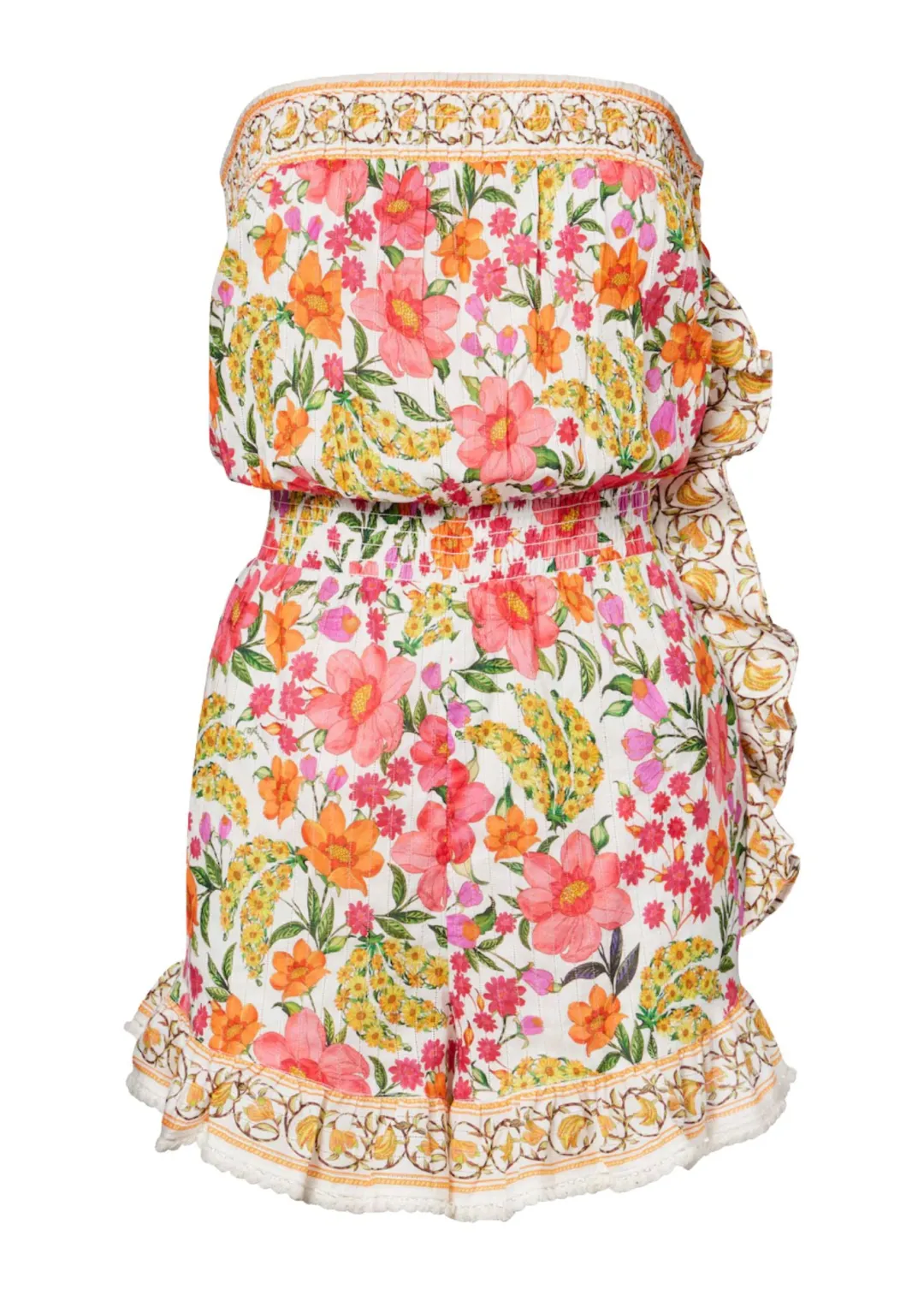 Banana Flowers Mini Romper