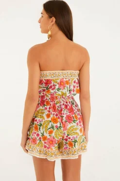 Banana Flowers Mini Romper