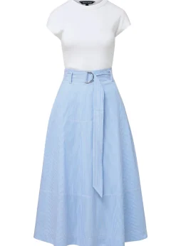 Belmar Mixed Media Dress