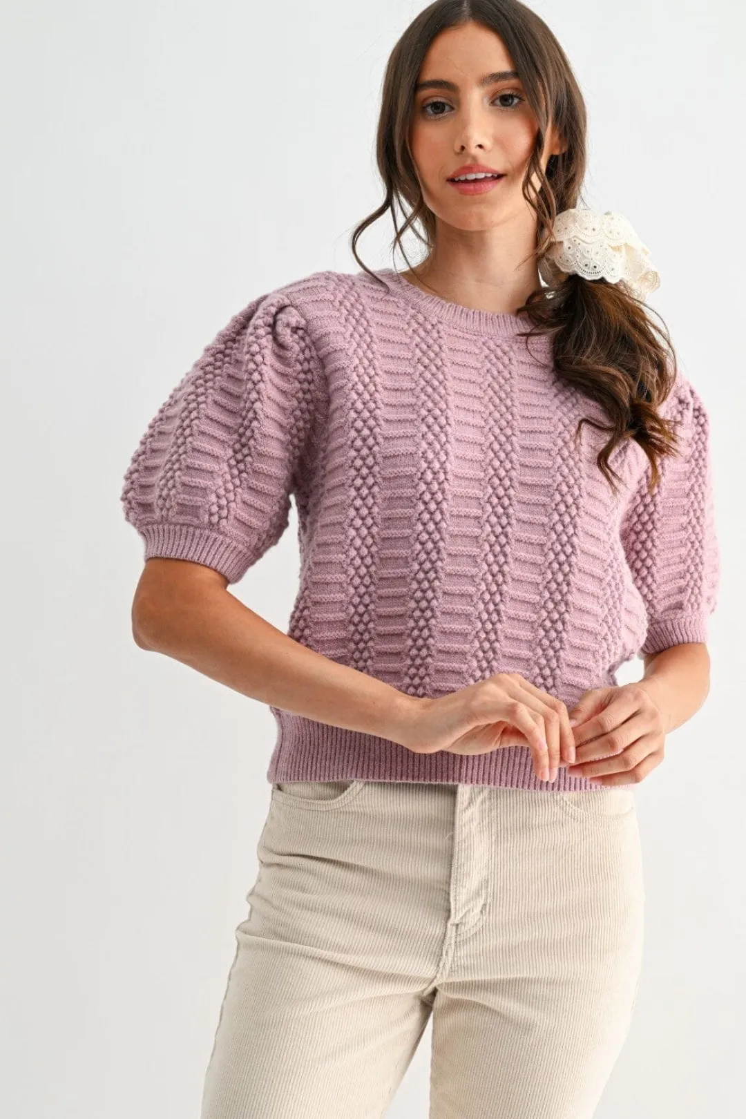 Cameron Puff Sleeve Sweater