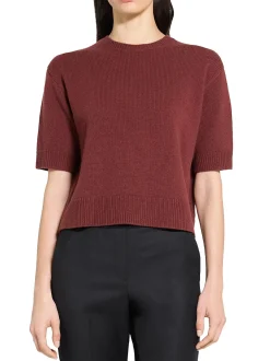Cashmere Crop Tee