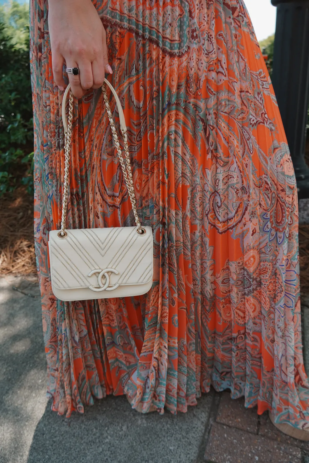 Chanel Chevron Small Flap Bag