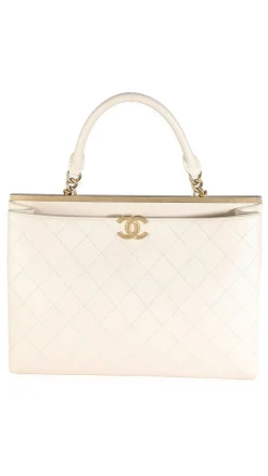 Chanel Quilted Calfskin Tote