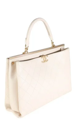 Chanel Quilted Calfskin Tote