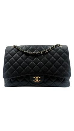 Chanel Quilted Caviar Maxi Classic