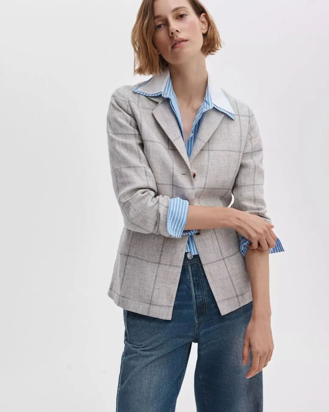 Chappell Plaid Blazer