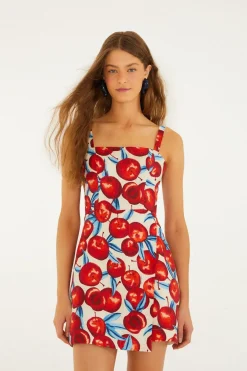 Cherry Blossom Mini Dress