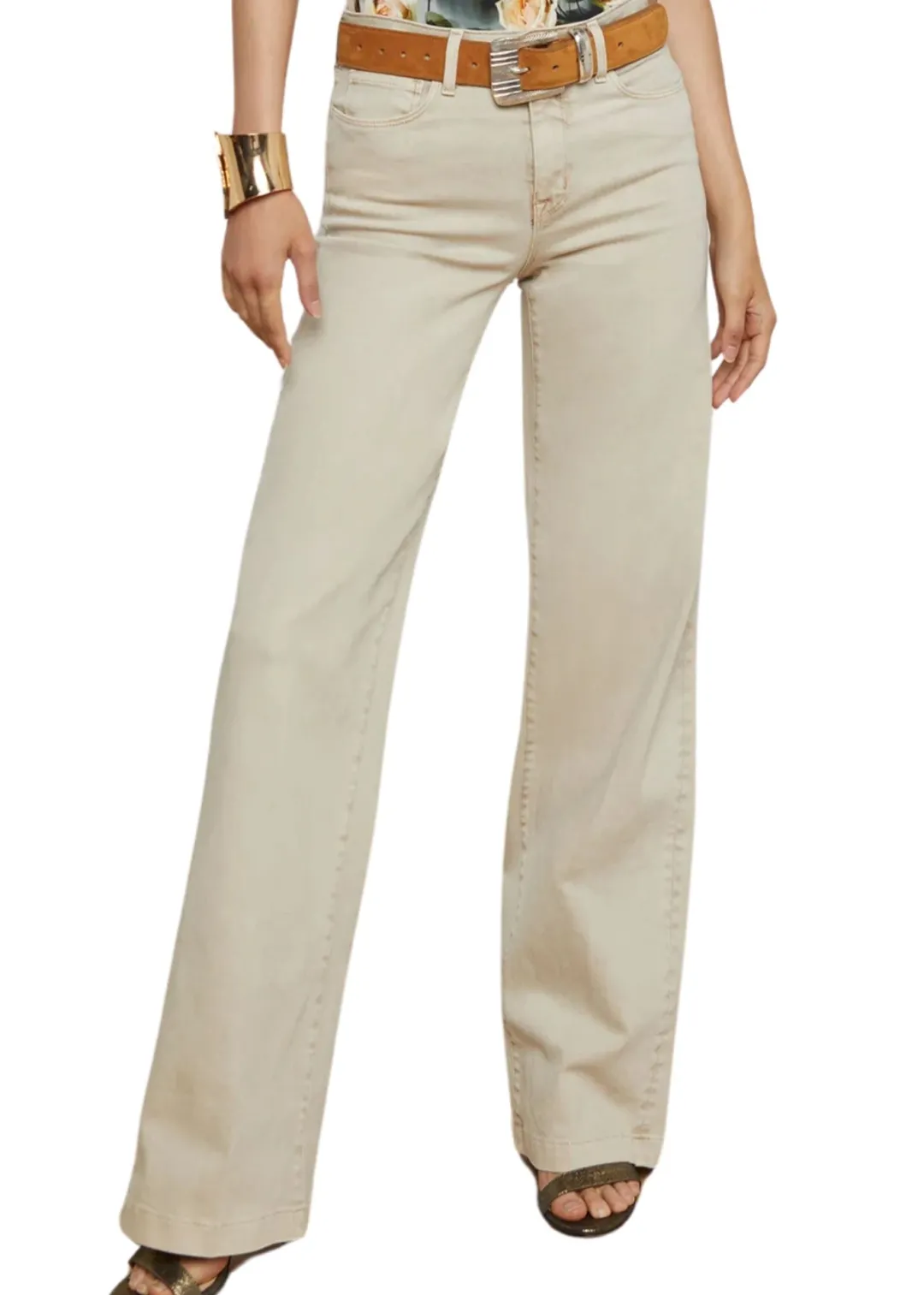 Clayton High Rise Wide Leg Jeans