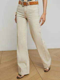 Clayton High Rise Wide Leg Jeans
