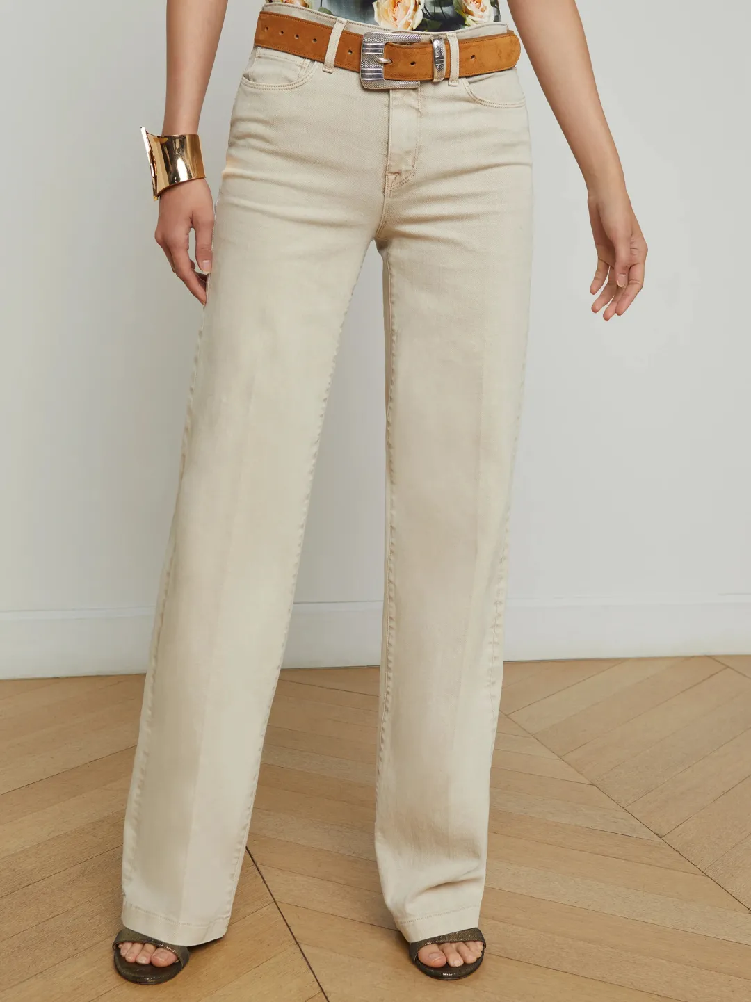 Clayton High Rise Wide Leg Jeans