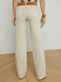 Clayton High Rise Wide Leg Jeans