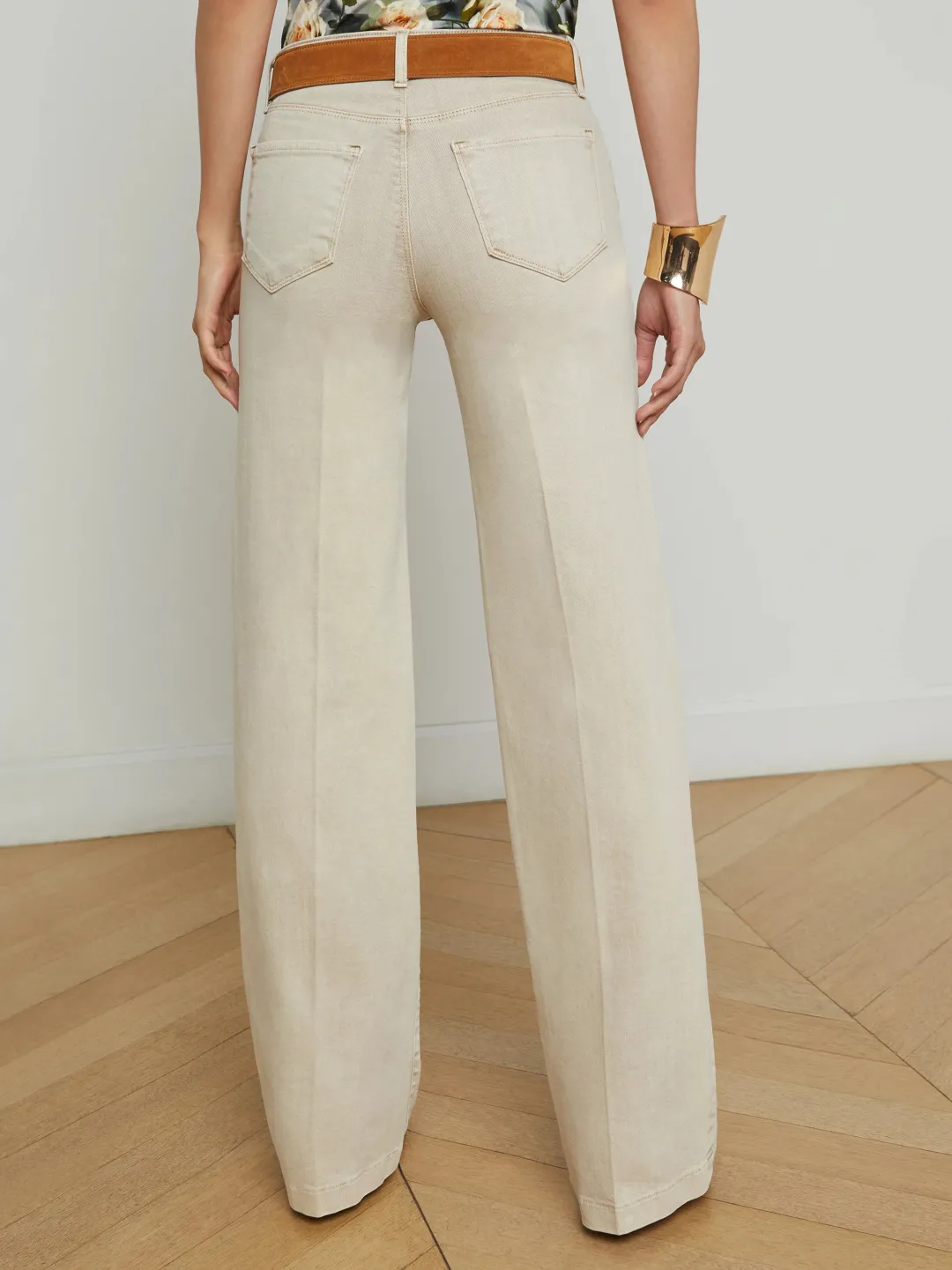 Clayton High Rise Wide Leg Jeans