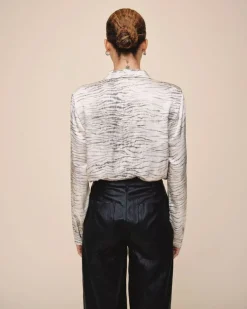 Clean Hidden Placket Shirt