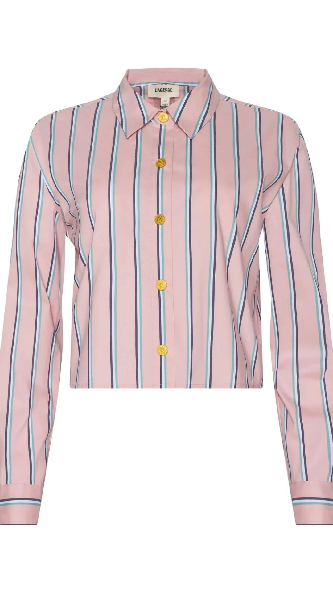 Cosette Crop Hi Low Shirt