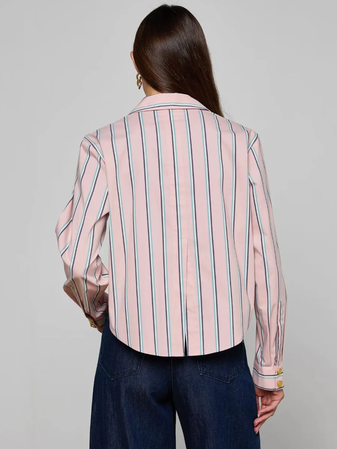 Cosette Crop Hi Low Shirt