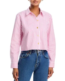 Cosette Crop Hi Low Shirt