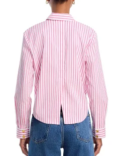 Cosette Crop Hi Low Shirt