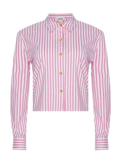 Cosette Crop Hi Low Shirt