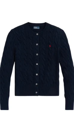 Cotton Crewneck Cardigan