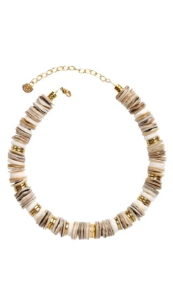 Cream/Bone Sea Shell Puka Necklace
