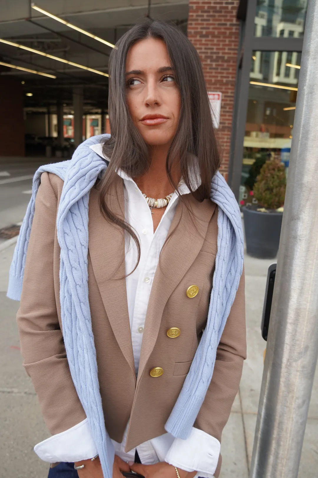 Cream/Bone Sea Shell Puka Necklace