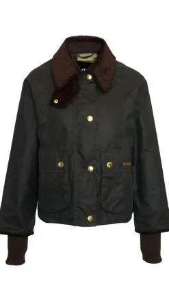 Cropped Beadnell Waxed Jacket
