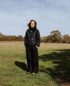 Cropped Beadnell Waxed Jacket