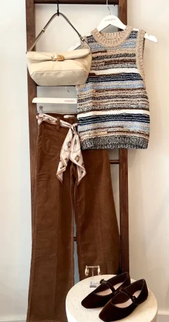 Cropped Jerrel Knit Tank