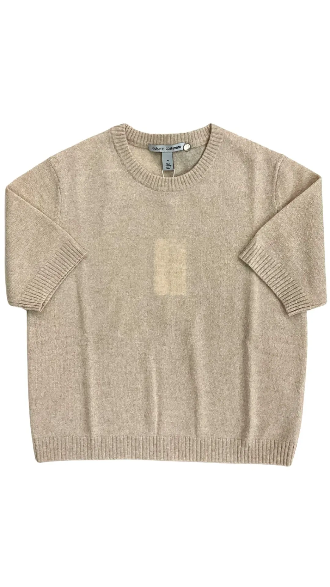 Cropped Short Sleeve Crew