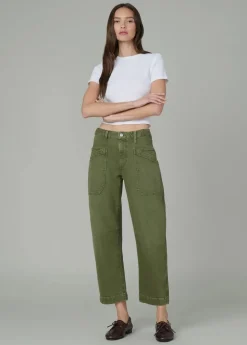 Double Pocket Barrel Jean