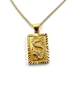 Dragon Tag Necklace