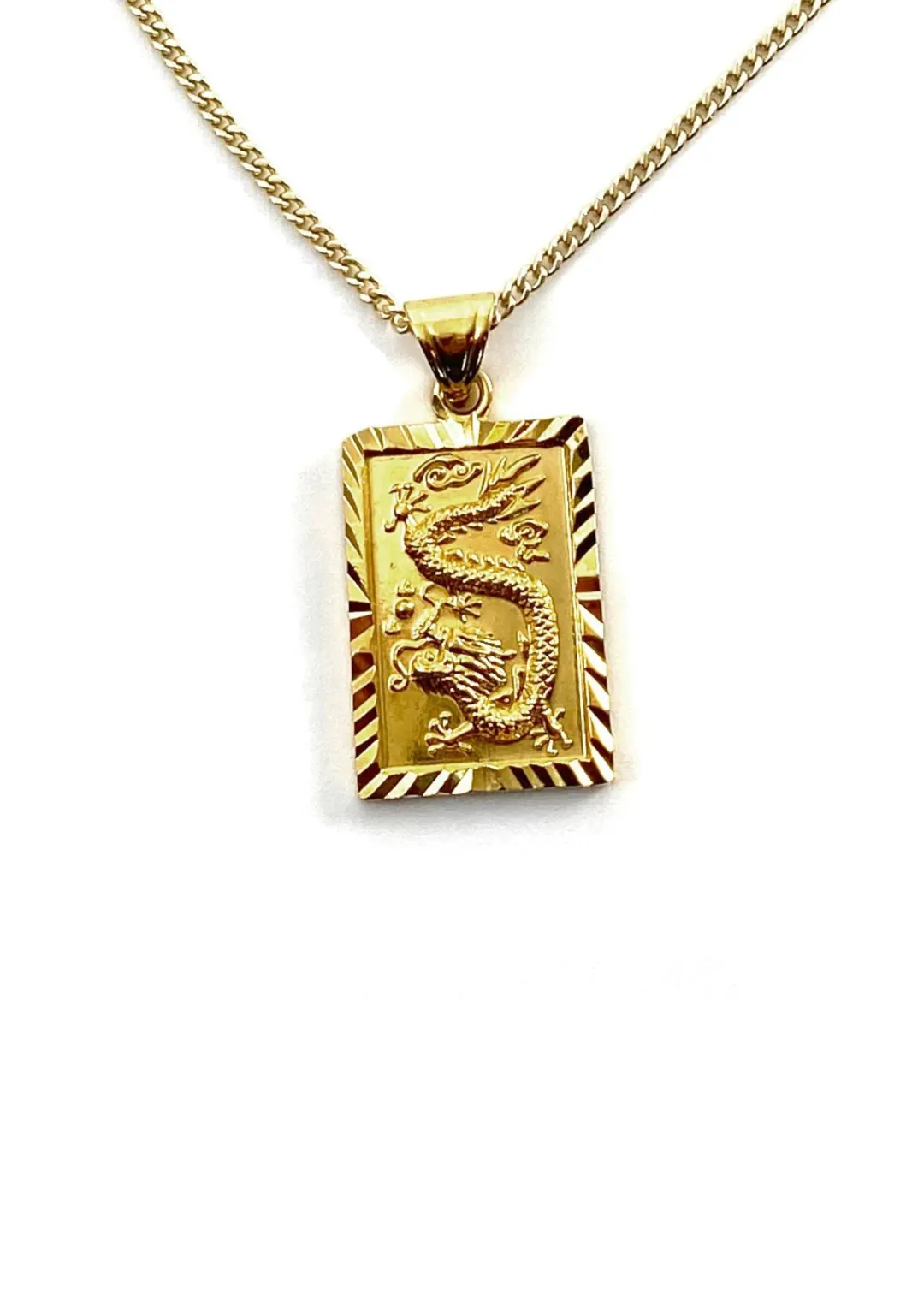 Dragon Tag Necklace